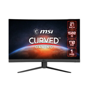 MSI G27CQ4 E2 | 27″ WQHD/2K VA | 170Hz 1ms(MPRT) | DCI-P3 91%, sRGB 114% | FreeSync | Curve