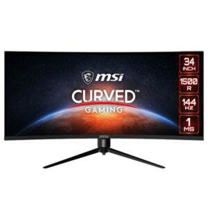 MSI Optix MAG342CQR | 34″ UWQHD/2K VA | 144Hz 1ms(MPRT) | DCI-P3 92.57%, sRGB 118.25% | FreeSync | Curve